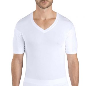 Underarm Sweat Proof Shirt – Men (V-Neck)