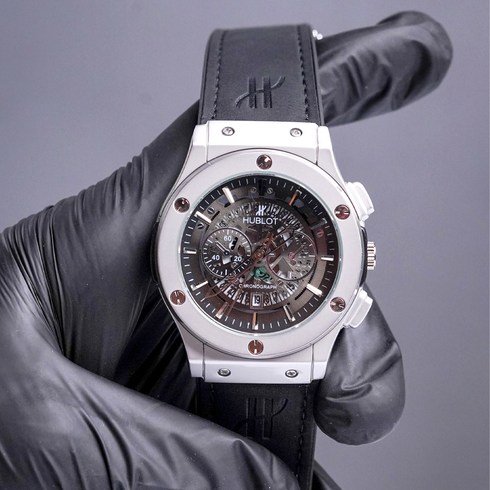 Hublot-Skeleton-Black-02 Hublot Skeleton Leather Strap | Black, Brown, Camel