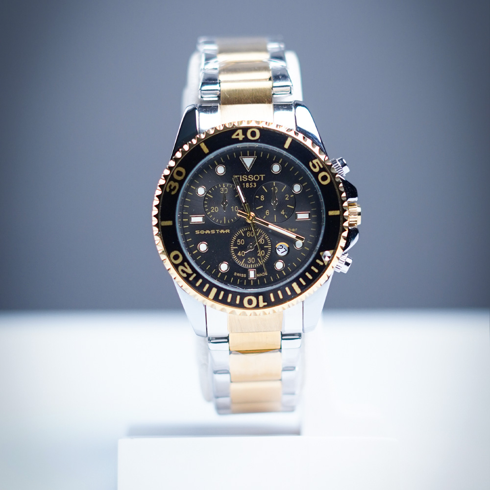 TISSOT Seastar 1000 Chronograph – Dive Watch Excellence | Red, Blue & Black