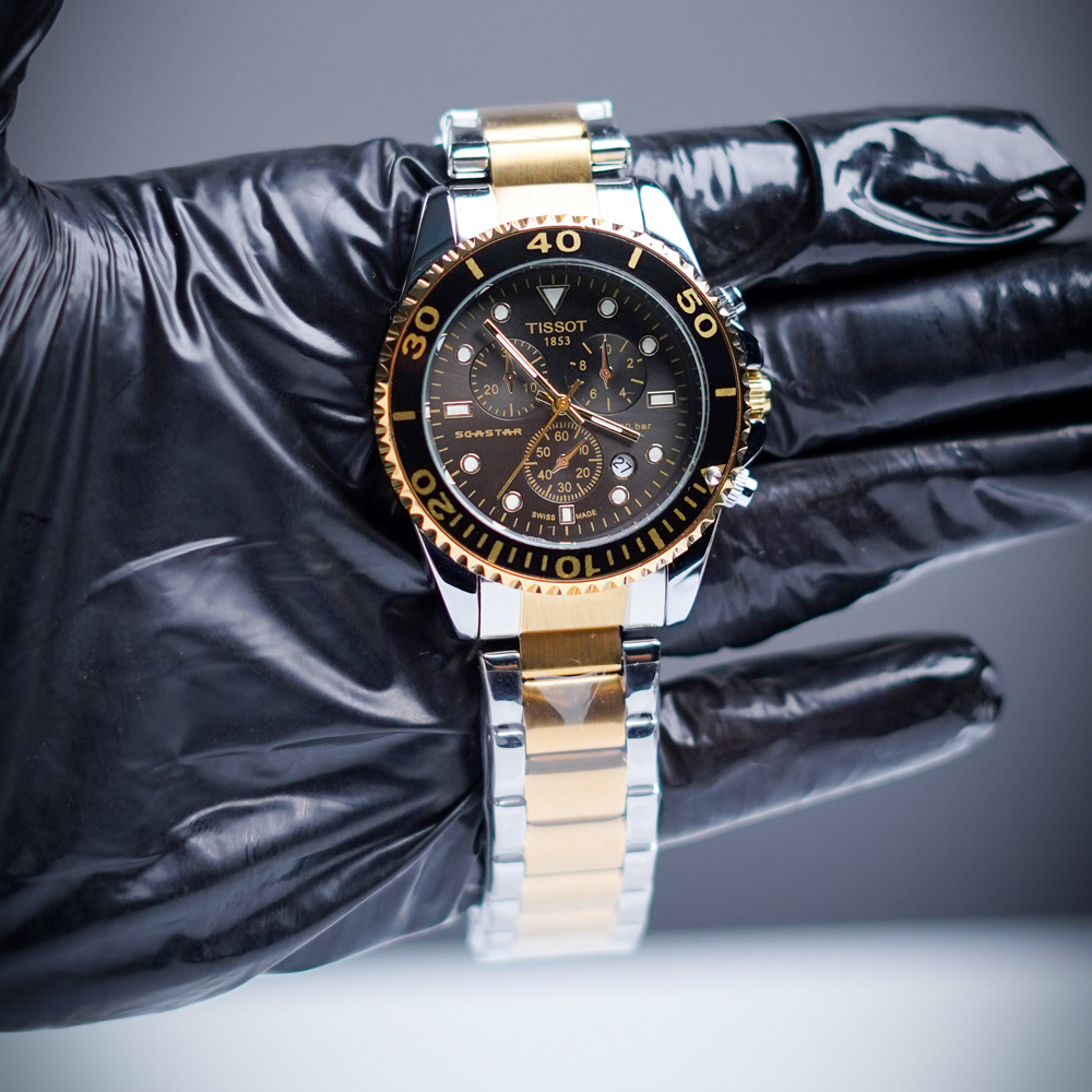 Tissot-Seastar-Black-03 TISSOT Seastar 1000 Chronograph – Dive Watch Excellence | Red, Blue & Black