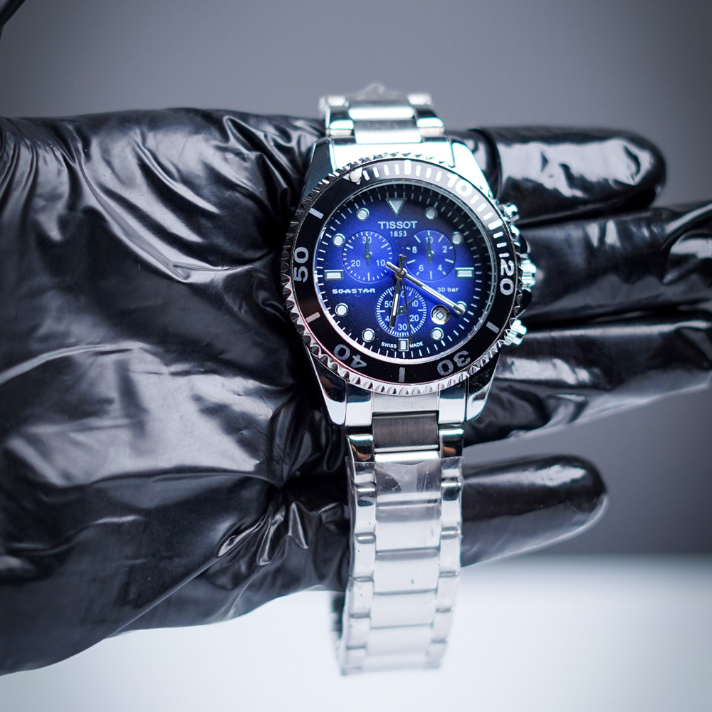Tissot-Seastar-Blue-02 TISSOT Seastar 1000 Chronograph – Dive Watch Excellence | Red, Blue & Black